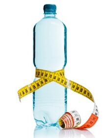 At least 2 liters of water per day