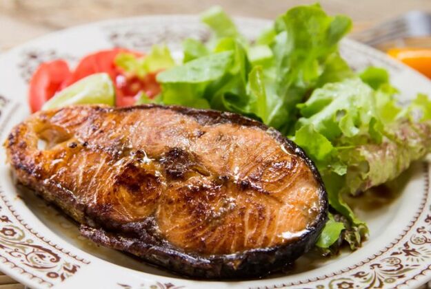 Grilled fish