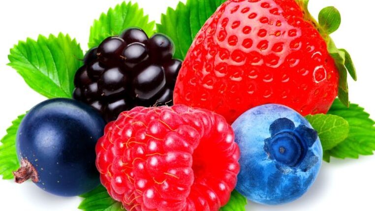 Berry in weight loss