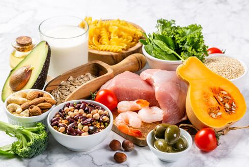 Foods rich in protein to provide proper nutrition