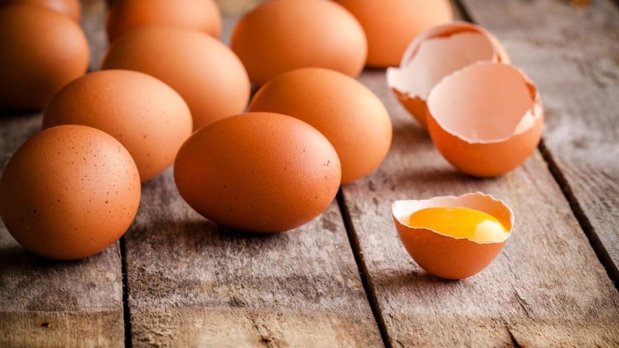 Proper nutrition of eggs