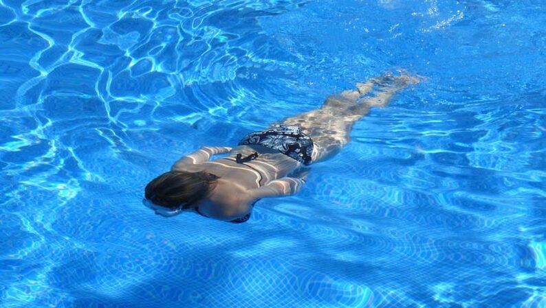 Swimming, like any other exercise, is a good weight loss habit. 